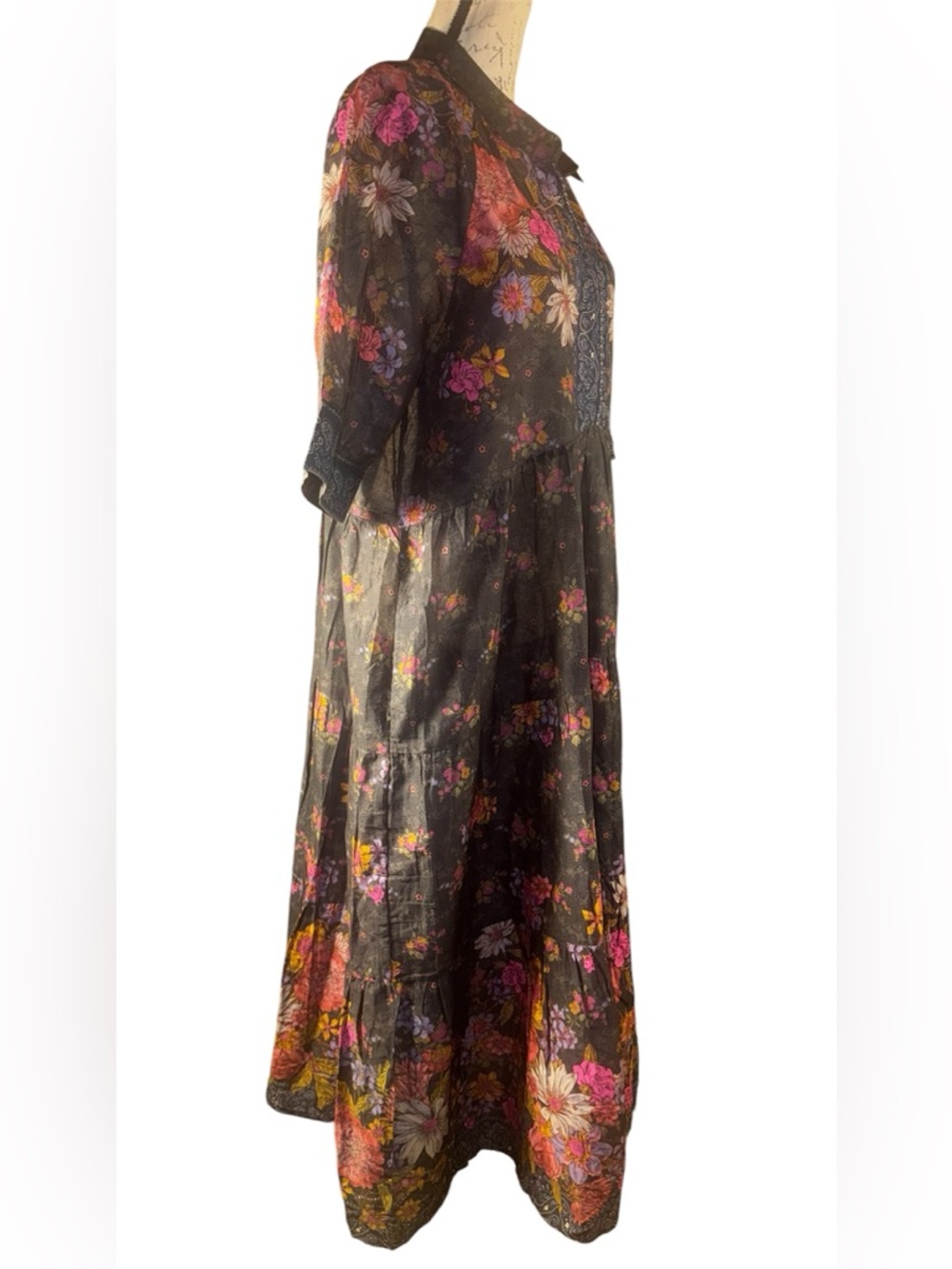 Natural Life Rebecca Cotton Midi Dress - Picture 3 of 7